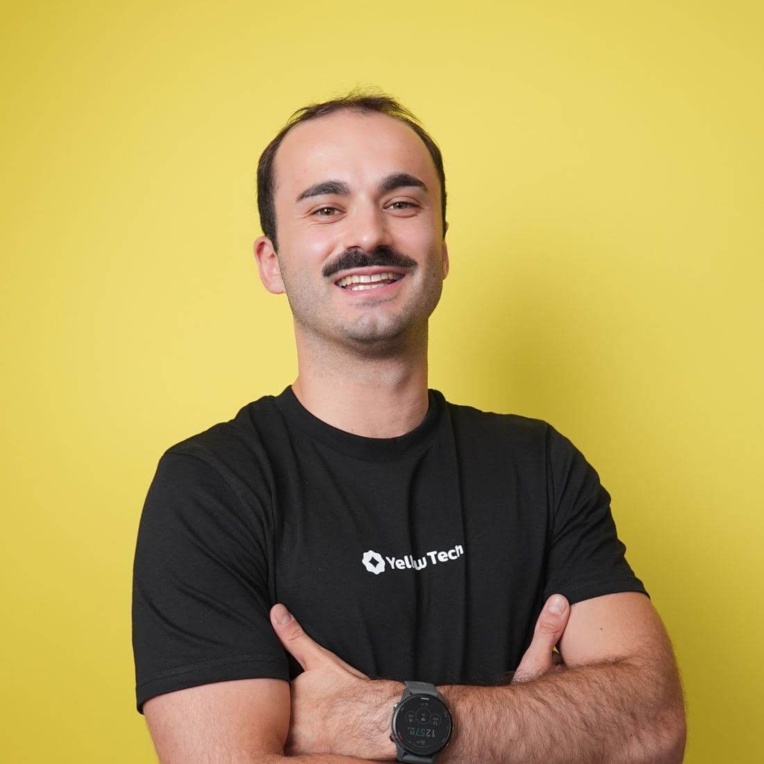 Ritratto di Giovanni, del team Yellow Tech